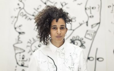 SHANTELL MARTIN WALKS—AND DRAWS—THE LINE